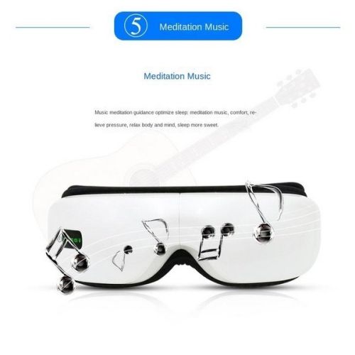 Eye Massager With Heat, Bluetooth Music Rechargeable Eye Heat Massager, Relax And Reduce Eye Strain Dark Circles Eye Bags Dry Eye, Ldeal Gift For Both Eye Massager With Heat, Bluetooth Music Rechargeable Eye Heat Massager, Relax And Reduce Eye Strain Dark Circles Eye Bags Dry Eye, Ldeal Gift For Both