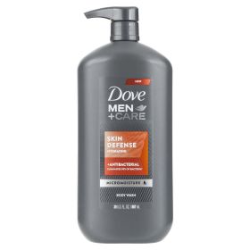 Dove Men+Care Skin Defense Antibacterial Hydrating Body Wash, 30 fl oz