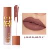 Star Matte Liquid Lipstick Waterproof Long Lasting Lip Gloss Non-sticky Lip Gloss Lip Balm Lightweight High Pigmentation Hydrating Satin Matte Long-la