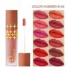 Star Matte Liquid Lipstick Waterproof Long Lasting Lip Gloss Non-sticky Lip Gloss Lip Balm Lightweight High Pigmentation Hydrating Satin Matte Long-la