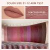 Star Matte Liquid Lipstick Waterproof Long Lasting Lip Gloss Non-sticky Lip Gloss Lip Balm Lightweight High Pigmentation Hydrating Satin Matte Long-la