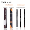 Dual-ended eyebrow pencil